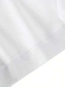 Men's Hoodie Fox Logo Design With Flame Tail Fashion Pattern Printing Spring And Autumn Clothing - White - View 6