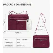 Men Shoulder And Crossbody Bags - Red - View 3