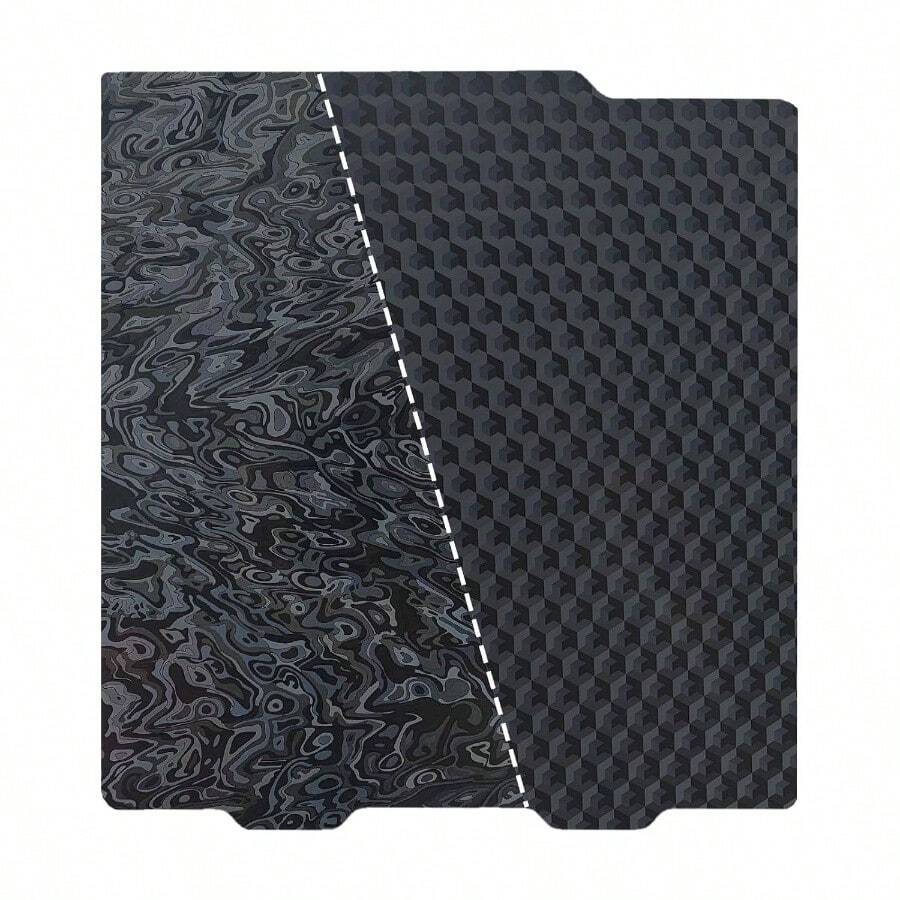 PEO PET Placa de construccin para Bambulabs a1 - Hexágono+patrón de nube - Ver 1