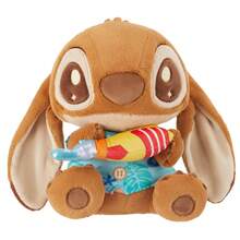 Miniso 迪士尼史迪奇系列 - 10英寸棕色皮革坐姿毛绒玩偶（史迪奇），不含夜光填充物，亲肤材质，标志性史迪奇爪子细节，可收藏展示（1个） - 彩色 - 查看 9