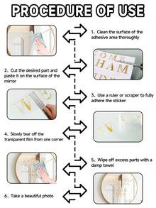 Customized "Welcome To My Wedding" Wedding Decoration Crystal Transfer Sticker. Make Your Mirror Unique In Style. Customize The Names Of The Bride And Groom And The Wedding Date. Decorate The Wedding Venue, Create Personalized Crafts. Bedroom Mirror Decoration. Wall Decoration, Celebration Sticker. - Multicolor - View 4