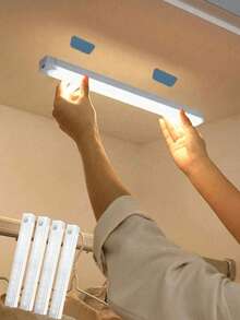 1pc 10/20/30/40/50CM Motion Sensor Light, Cabinet Light, Multifunctional LED Light, Upgrade Your Living Space - From Soft Bedroom LED Lighting To Practical Cabinet Lighting (Including Under Cabinet Lighting) - White - View 7