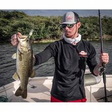 Fluorescente transparente/azul