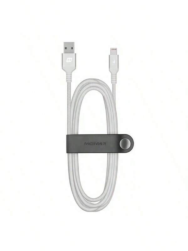 MOMAX DL11 Apple MFi Certified Braided Data Cable: High-Speed Flash Charging + Stable Data Transfer, Tear-Resistant And Durable, Compatible With All IPhone 14-7 Models And IPad Pro/Air/Mini/SE. Silver.