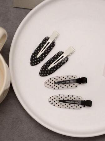 2pcs/Set Black & White, Cute Bangs & Hair Clips Accessories, Hair Accessories For Women, Hair Tools, Beauty Accessories, Curly Hair Accessories, Hair Accessory, Hair Accessories, Hair Accessories For Women,Fall,Travel, Hair Tools,Accessories Women, Hair Stuff,Fall,Hair,Hair Accessories,Hair Accessories For Women, Black And White Polka Dot Seamless Hair Clip, Bangs Clip, Side Clip, New Hair Accessories,Stocking Stuffers,Stocking Fillers,Stocking Stuffers For Women,Stocking Fillers Women,Christmas Gifts,Gifts,Christmas Stocking Fillers,Gifts For Women,Gift,Christmas Gift,Stocking Stuffers For Adults,Stocking Fillers For Adult,Hair Stuff,Women's Accessories,Stocking Stuffer,Coming-Of-Age Hair Accessory,Christmas Hair Accessories,Gift Ideas For Women,Beauty Stocking Fillers,Christmas Gifts For Women