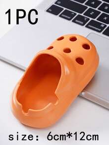 1 件独特的软粘土陶瓷木屐鞋烟灰缸，仿真日常工具设计，适合家庭、办公室、酒店装饰，完美的情人节和新年礼物，春节收藏品