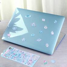 3D Cute Stickers Cartoon Blue Rabbit Puff Stickers Kawaii Puffy 3D Reusable Tiny Patch Scrapbooks Planner Journals Laptops Phone Case Decoration - Blue Rabbit - 查看 6