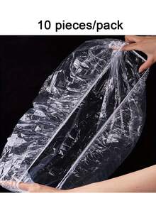 Disposable Multi-Purpose And Dustproof Cover,Outdoor Backpack Rain Cover, Dual Shoulder Dustproof Cover, Backpack Rain Cover, Suitable For Outdoor Travel, Electronic Protective Cover, Suitable For Bicycle Basket, Microwave, Rice Pot, Household Kitchen Accessories, Office And Hom,Moving Supplies, Emergency Preparedness Supplies, Camping Gear And Equipment, Holiday Essential Items For Abroad - Multicolor - View 7