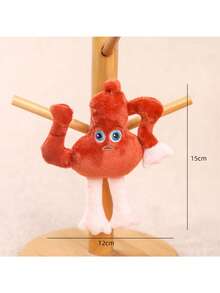 15cm Cute Shark Plush Doll Pendant - Funny Expression Soft Mythical Creature Plush Doll, Great Gift For Kids, Anime Fans, And Pranksters - Multicolor - View 17