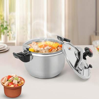 11L Stainless Steel Pressure Cooker, Pressure Cooker, Cooktop Pressure Stewing Pot