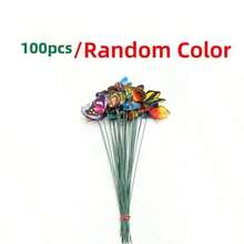 أشواك فراشات تضيء في الظلام - ديكور نباتات بأصص - مثالية للزينة في الحدائق والأماكن الخارجية! - متعدد الألوان - مشاهدة 16