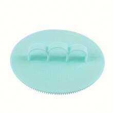 1 pieza Cepillo de baño con cerdas suaves y cabezal exfoliante de triple dedo - Herramienta de limpieza corporal para bañarse/ducharse, exfoliación suave para mejorar la suavidad de la piel - Color aleatorio - Ver 6