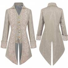 Men Cosplay Clothing - Beige - View 2