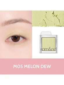 Rom&nd Romand Slide In 單色眼影 M05 MELON DEW，絲滑易暈染粉質，透亮自然妝感，不掉粉持久，便攜式滑蓋盒適合旅行，適合新手日常使用，K-Beauty 韓系彩妝，Olive Young，禮品，1.8g/0.06oz - M05 MELON DEW - 查看 6