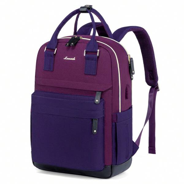 LOVEVOOK Travel Laptop Backpack Women, 15.6 Inch Anti-Theft Laptop Bag , Fashion  Computer Backpacks Teacher Nurse Backpack Purse For College School Work