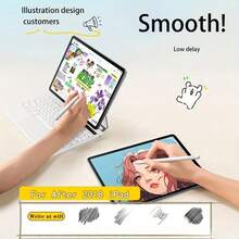 White Stylus Pen High Precision Universal Capacitive Stylus Pen Tilt Pressure Anti-Mistouch Suitable For IOS Android Smartphones And Tablets Compatible With IPhone All Touchscreen Devices Android Tablets And Phones Capacitive Touchscreen Stylus Compatible With Xiaomi Tablets And More Spring Gift IOS/Android - White - View 8