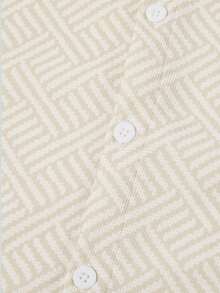 Men's Digital Print Long Sleeve Shirt And Pants Casual Outdoor Sports Suit, Fall Clothes