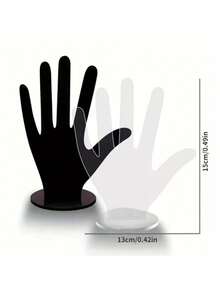 1 Jewelry Box, Ring, Jewelry, Bracelet, Acrylic Splicing Jewelry Display Stand - Multicolor - View 7