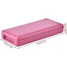 Cepillo de Zapatos de Alambre portátil, Cepillo de Zapatos de Baile de salón Plegable para Baile Latino de Tango de Salsa - Rojo - Ver 7