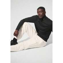 Alo Yoga Polar Fleece Ridge Cargo Pants - Black |  | Pilates Set - Ivory - 查看 5