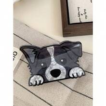 1pc Cute Dog Shaped Paw Cleaner, Medium Size, PVC Material, Ideal Gift For Women, Suitable For Daily Use Summer Hair Claws Claw Clips Hair Clips Hair Jaw Clip Hair Clamps Hair Clutch Hair Catcher Clip Fall Winter Hair Accessories For Women For Vacation Outfits Woman - 彩色 - 查看 13