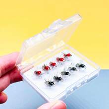Fly Fishing Flies 6/10pcs Lures Bait Trout Bass Dry Nymphs Bionics Griffith Flies For Trout Fish Gifts Men - Multicolor - View 7