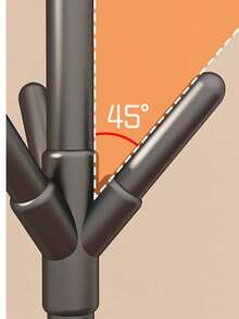 Coat Rack - الأسود - مشاهدة 5