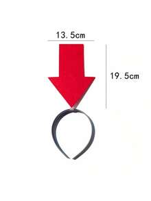 1pc Cute Creative Funny Anti-Lost Arrow Headband, Concert Hair Accessory - Multicolor - View 9