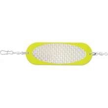 Luhr Jensen 4/0 Jensen Trucha y Kokanee Dodger - Gráfico, Plata P-Lite - Ver 2