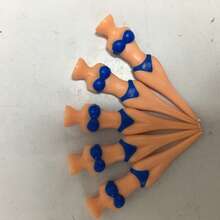 5pcs/Set Funny Women & Girls Golf Club Head Covers, 8cm Length, Made Of Durable Plastic, Easy To Grip, Suitable For Training Equipment. Professional Golf Spikes Shoes For Exclusive Golf Experience