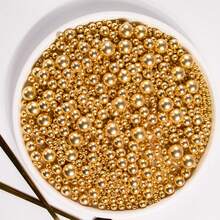 3oz/85g Mixed Pearl Cake Decorations - Suitable For Celebration Events, Weddings, Parties, Christmas Cupcake Decorations, Candy Decorations, Wedding Cake Decorations - Multicolor - View 11
