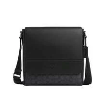 Coach Men's Versatile Shoulder/Crossbody Bag CZ399QBMI5 - Charcoal Black/Black CZ399QBMI5 - View 1