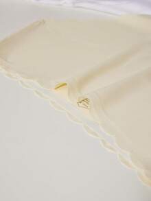 5 piezas Bragas básicas diarias de talle medio, cómodas y suaves, de seda de hielo, de unicolor y de moda, para mujer, talla grande - Multicolor - Ver 4