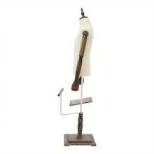 SENDERPICK Height-Adjustable Male Half-Body Doll Model With Freely Adjustable Clothing Length And Display Features, Including Trouser Holder, Shoe Holder, And Detachable Arm. Display Stager For Clothing Stores. - 白色 - 查看 7