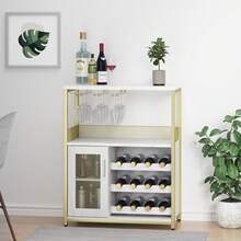Wine Rack Table - Dorado - Ver 3