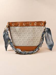 1 件合金链条围巾手机钱包带钩针编织 - 彩色 - 查看 8