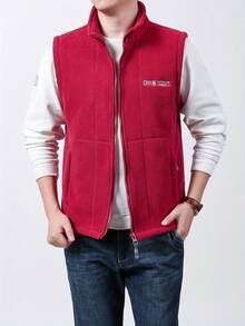 Men Vests - الأحمر - مشاهدة 10