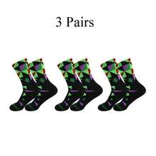 3 pares de calcetines de media caña para exteriores, transpirables y de secado rápido para senderismo, camping, deportes, esquí y ciclismo