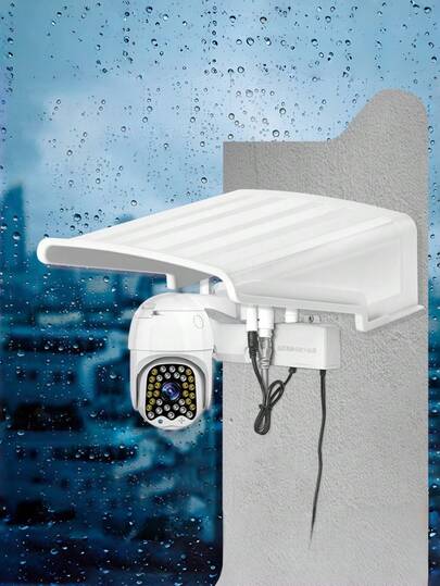 1pc Camera Rain Cover, Outdoor Waterproof Sunshade Dustproof Plastic Camera Protective Case, Rain Shade, Multi-Color