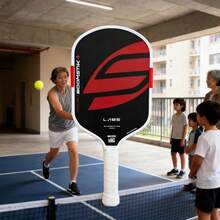 1pc T700 Carbon Fiber Pickleball Paddle - Hot-Pressed Monocoque Structure, 16mm PP Honeycomb Reinforced Core, Non-Slip Handle | Professional Grade Unisex, Enhances Spin, Friction, Control, Power And Stability - A - View 3