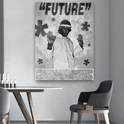 1pc Unframed Wall Art Decor, Forest Whitaker As "Handsome Boy" Johnny Hansen, Original Movie Still, Glossy Film Photo Art Poster, Music Album Cover Poster Canvas, Singer Merchandise Poster Decor, Suitable For Corridor, Bedroom, Office, Living Room/Dining Room Wall Decor, Fan Favorite Gift, Room Decoration, Wall Art, Wall Decor, Bathroom Decor