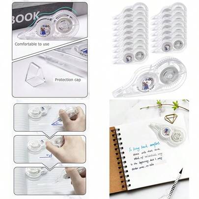 Correction Tape White 16Count