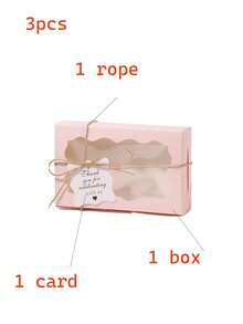 1/3/15pcs - Cookies & Pastries Boxes With Clear Window, Size: 7 X 4.3 X 1.5 Inches, Kraft Paper Material, Premium Baked Goods Gift Boxes For Desserts, Weddings, Parties, Christmas, Birthdays - Multicolor - View 15