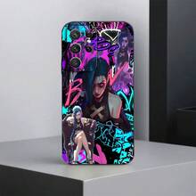 1 Pieza Funda de Teléfono de Personaje de Juego-Qini Diseñada para Samsung Galaxy S21 FE/S22/S22 Ultra/S23/S23 FE/S23 Ultra/S24/S24 Ultra/S25/S25 Ultra/S25 Plus/A15/A33/A50/A51/A52/A53/A54/A55/A60/A71/A73 con Cubierta Protectora de TPU Negra, Resistente a Impactos, Incluye Protección de Lente, Regalo Ideal para Cumpleaños y Festividades - Mezcla de colores - Ver 1