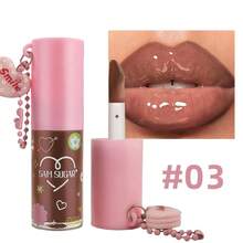 SAM SUGAR Aceite labial 3D en forma de corazón, brillo labial hidratante para difuminar las líneas de los labios, esencia de tinte líquido labial con infusión de agua, apto para todos los tonos de piel, excelente regalo para las fiestas - Multicolor - Ver 14