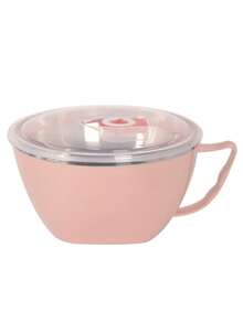 不锈钢保温面碗带盖 - 双层防漏设计，适合盛装热食、方便面和外卖 - 经久耐用，易于清洁 - 是家庭、办公室、学校午餐盒、旅行食品容器的理想之选 - 彩色 - 查看 10