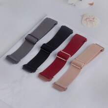 4pcs 18mm Universal Quick Release Elastic Nylon Strap Wristband Compatible With Garmin Venu 4 41mm/Venu 3S 2S/Forerunner 255S 265S Band For Woman Man,Soft Sport Stretchy Band Compatible With Huawei Watch GT6 5 4 41mm/GT6 Pro 46mm/GT5 Pro 46mm,Compatible With Fossil GEN6 42mm/Women's Sport,18mm Watch Band For Woman Man