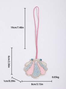 Mặt dây chuyền vỏ sò biển thủ công kiểu dáng cổ điển, giản dị dành cho nữ - Quà tặng trang trí, đa năng cho quần áo và túi xách - Nhiều màu - Xem 21