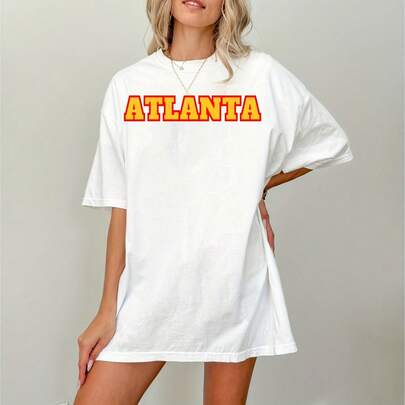 Halcones en vuelo - Calcomanía de los Atlanta Hawks220g 100% Cotton T-Shirt - M-en - S-HApe and Comfort That LasT-SSuitable for all people, whether woM-en or M-enhigh-quality durable fabric suitable for all seans,ft to the touch but built to lastBreathabletops woM en fall outfiT S for woM en vaC Ation outfiT S woM en halloween costume