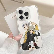 Anime S-Soul Eater Phone Case Soft Transparent Case For IPhone 17 16 15 14 13 12 11 Pro Max Mini Plus Shockproof Cover Case - Z9 - View 9